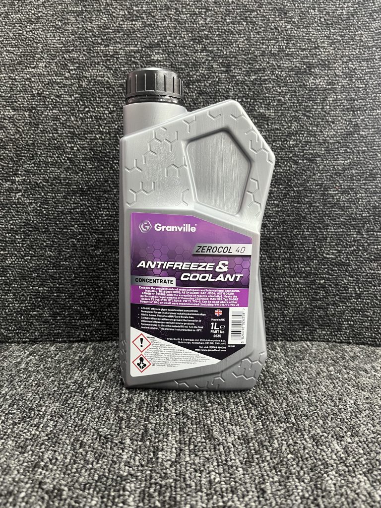 Granville Zerocol 40 Antifreeze & Coolant 1L Auto Discount Harrogate