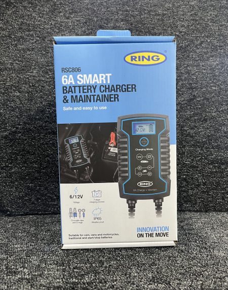 RING 6A Smart Battery Charger & Maintainer