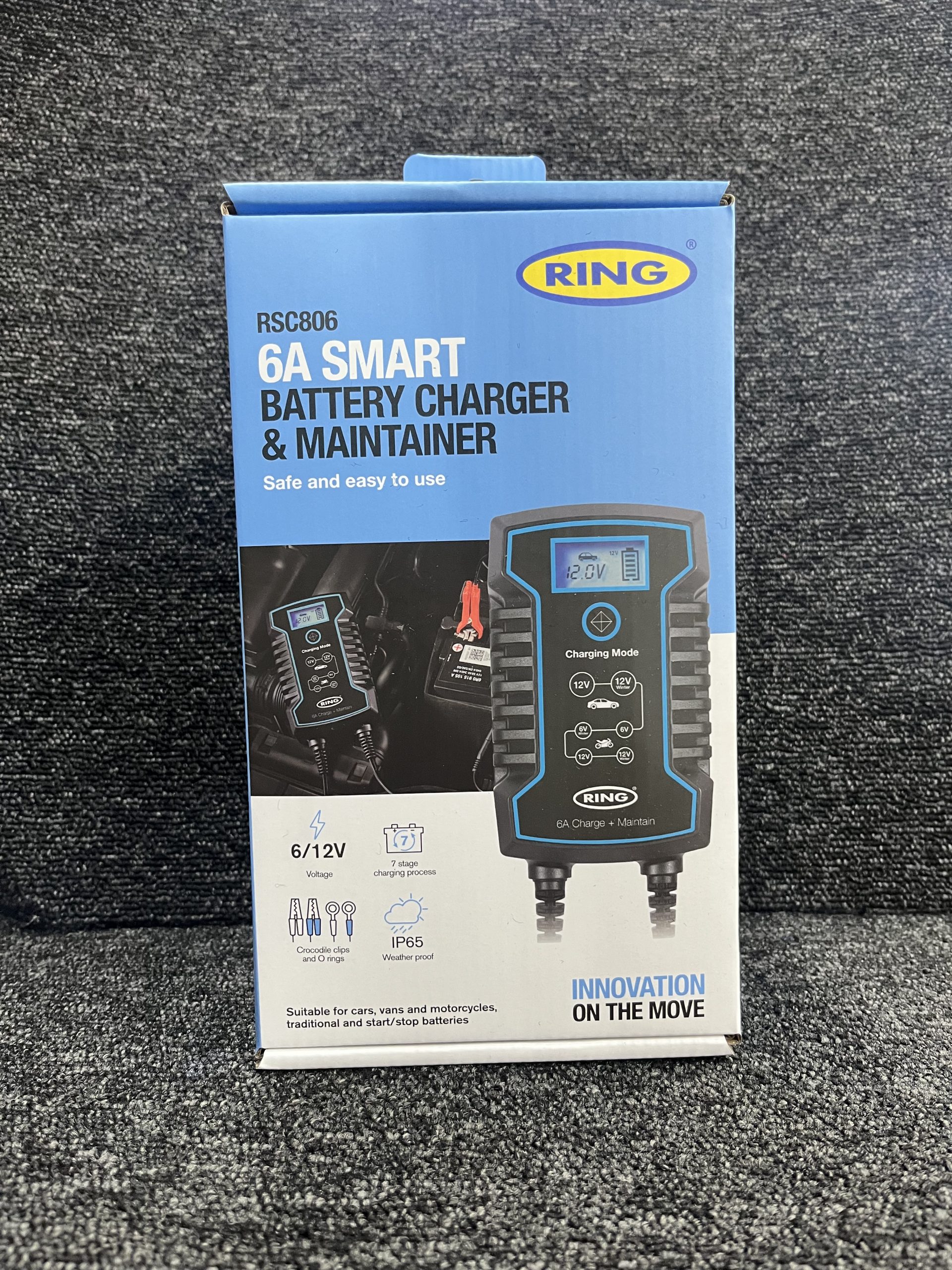 RING 6A Smart Battery Charger & Maintainer