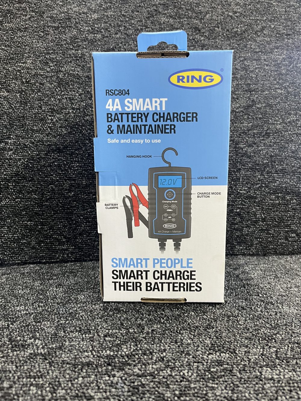 RING 4A Smart Battery Charger & Maintain