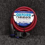 Oxford Cable Lock 12 (Red)