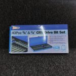 Streetwize 40-Piece CRV Drive Bit Set (3/8" & 1/2" Drive)