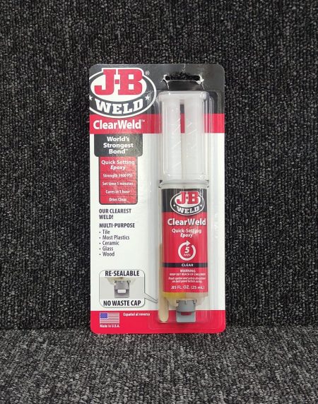 J-B Weld ClearWeld Quick Setting Epoxy