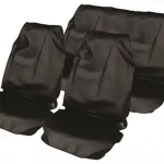 WR Nylon Car Seat Cover Set - Black