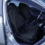 Universal Heavy Water Resistant Seat Covers - Black