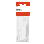 CABLE TIES 300MM X 4.8MM (PK 20) WHITE