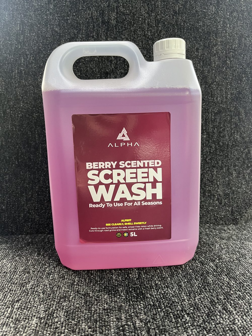 ALPHA Berry Scented Screen Wash 5L