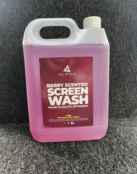 ALPHA Berry Scented Screen Wash 5L